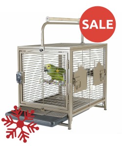 Rainforest Parrot Travel Cage, Traveller , African Grey, Amazon Parrot